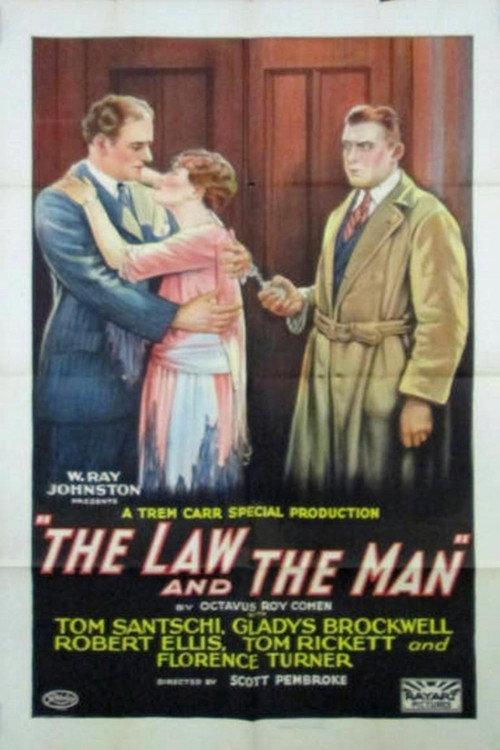 The Law and the Man 1928 official movie poster