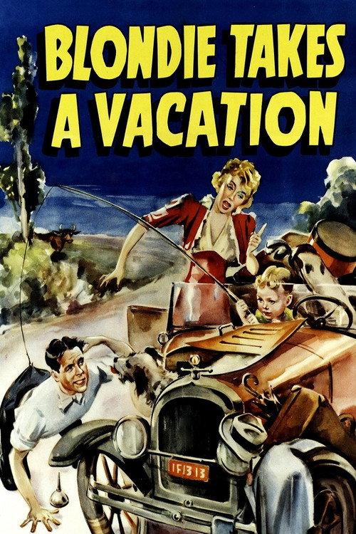 Blondie Takes a Vacation 1939 official movie poster