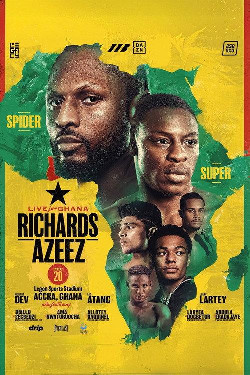Craig Richards vs. Dan Azeez 2025 official movie poster