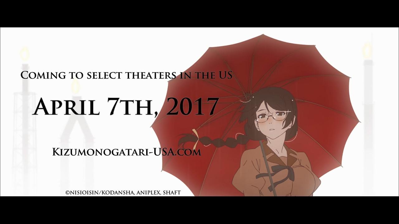 Kizumonogatari Part 3: Reiketsu Trailer