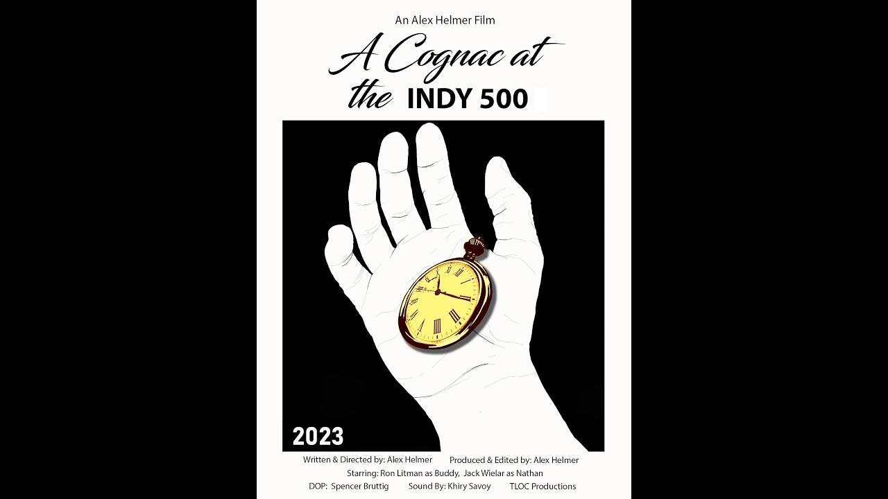 A Cognac at the Indy 500 Trailer