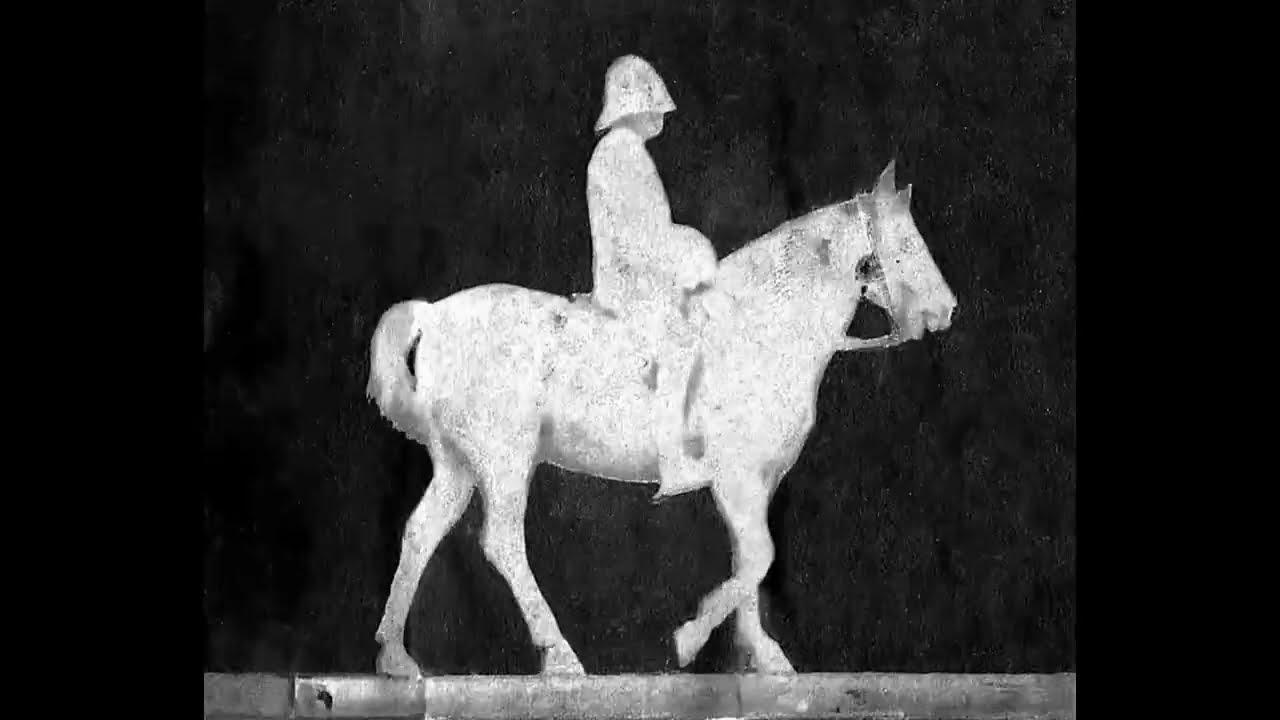 1889/90 - Unpublished chronophotographic tape - Étienne-Jules Marey Trailer