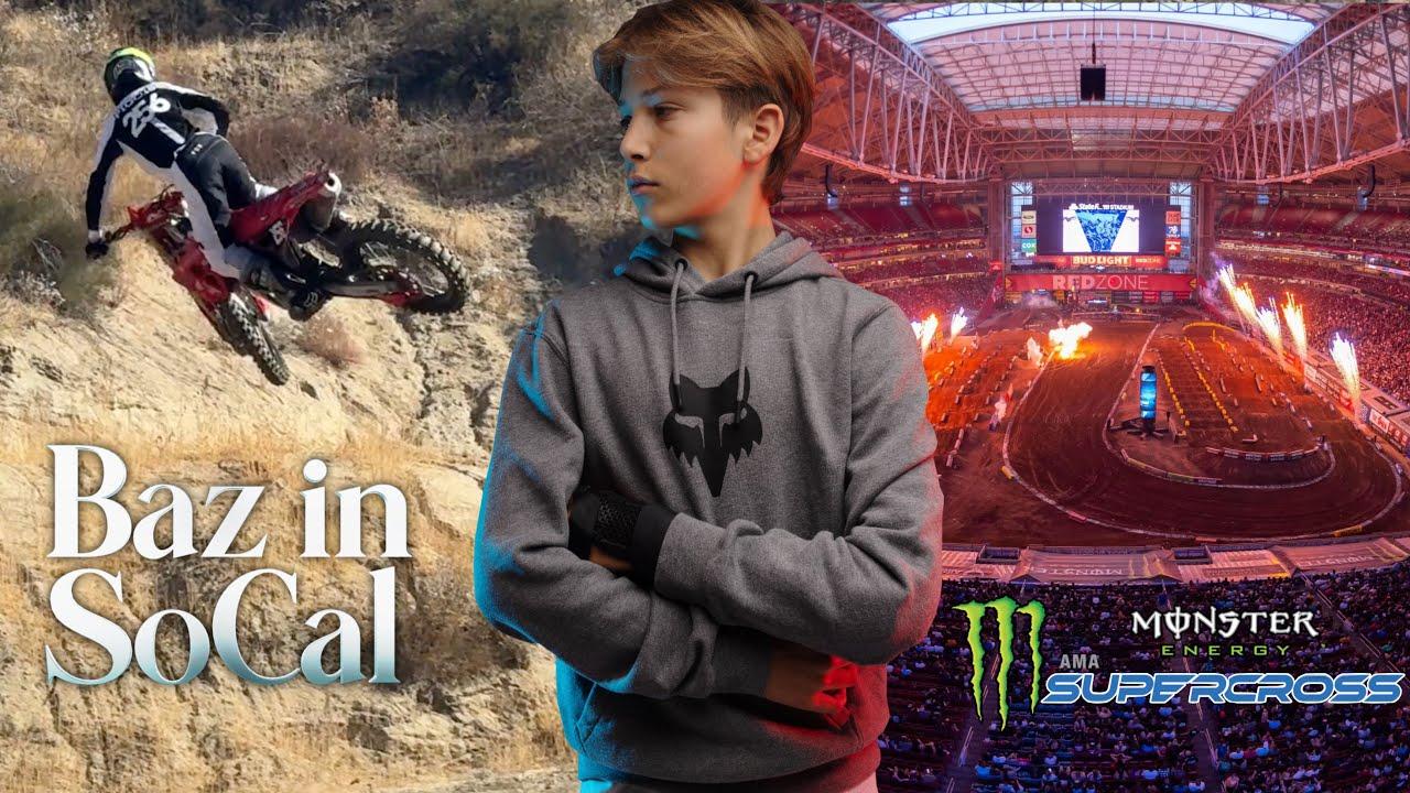 Officially Selected for SX Futures in Glendale! - Baz in SoCal Trailer