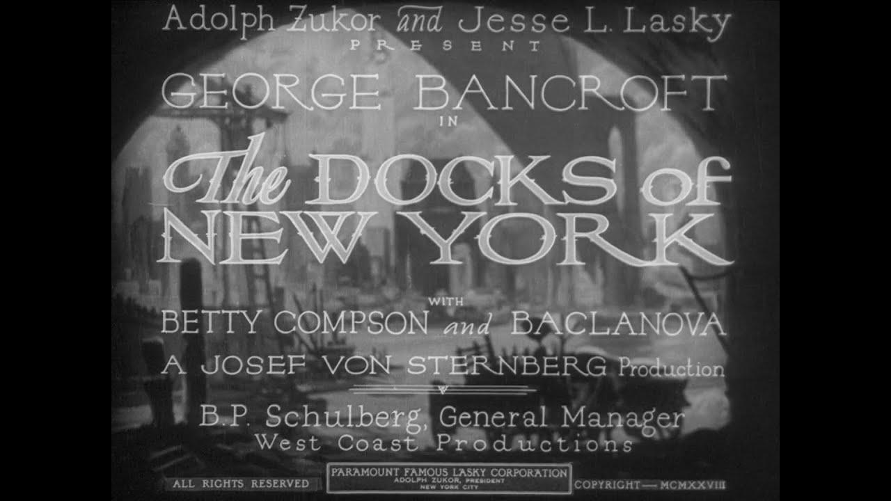 The Docks of New York Trailer