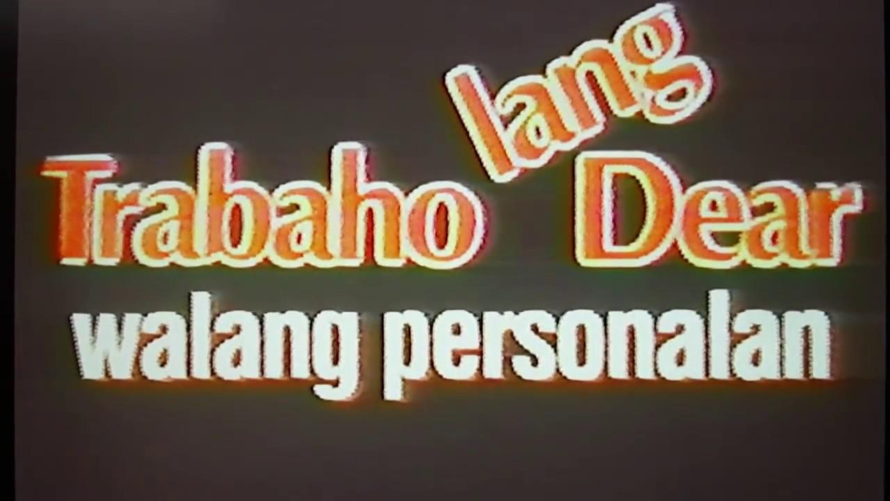 Trabaho lang dear, walang personalan Trailer
