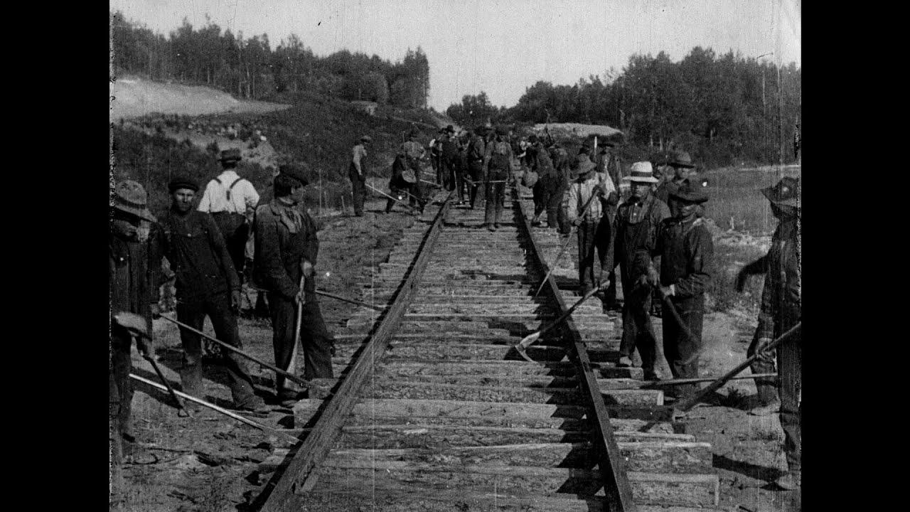 The Building of a Transcontinental Railway in Canada Trailer